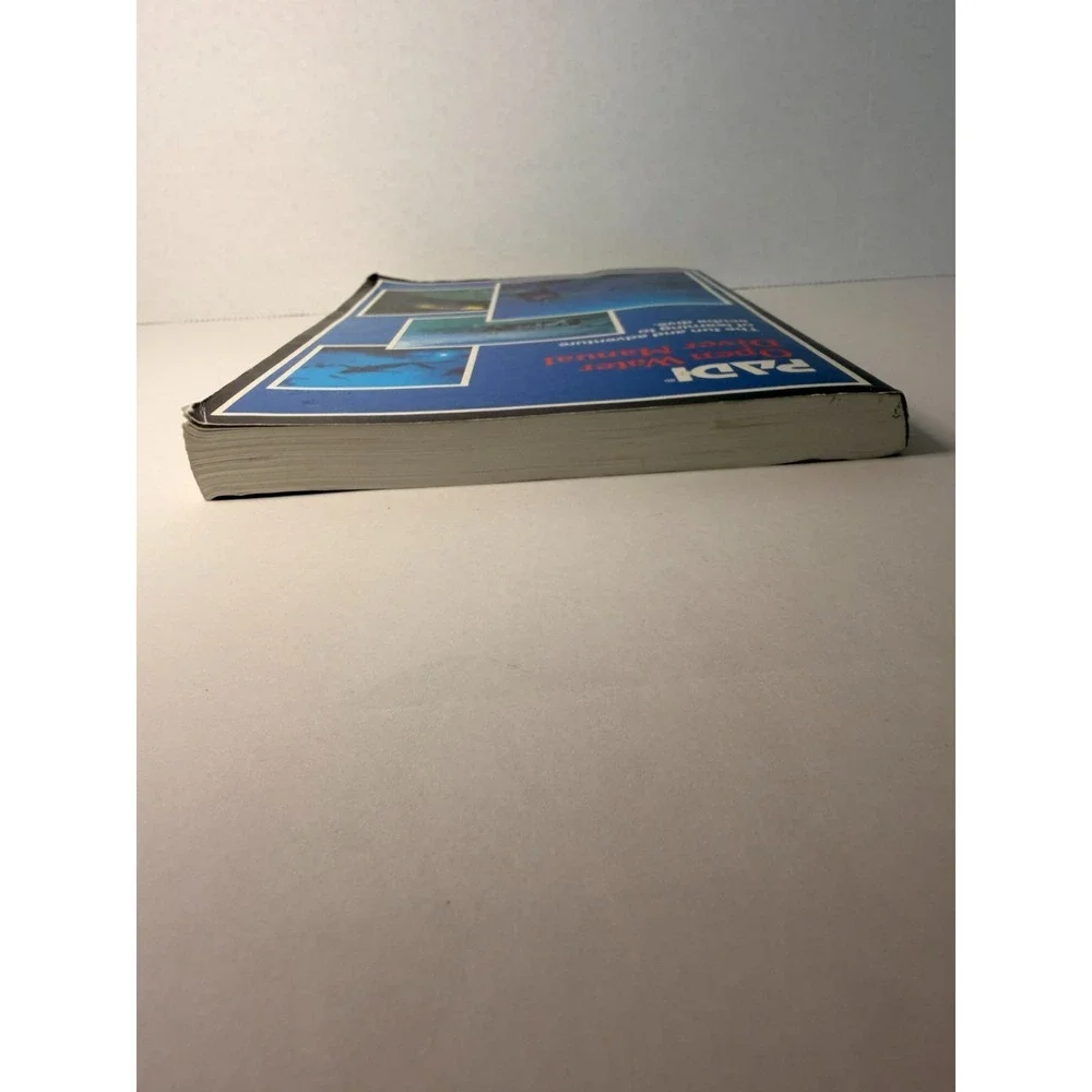 PADI Open Water Diver Manual Scuba Diving Certification Training Guide Book
